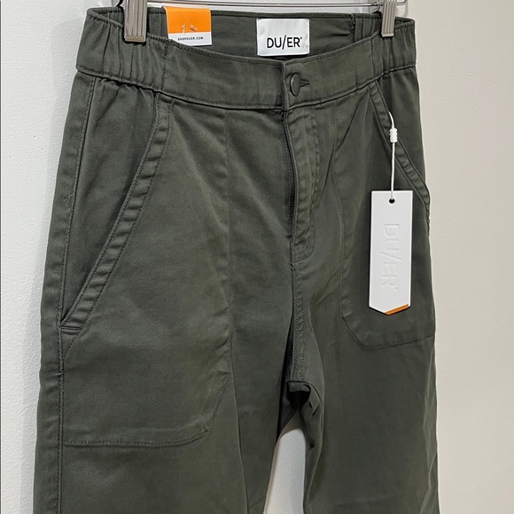 NWT DUER Women’s Live Free High Rise Jogger 25 Army Green Thyme Elastic Waist - Picture 5 of 10